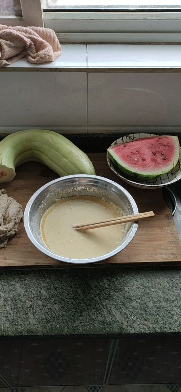 无意间解锁新菜单，西瓜鸡蛋饼