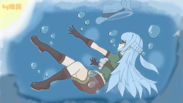 「绘画故事」坠入深海