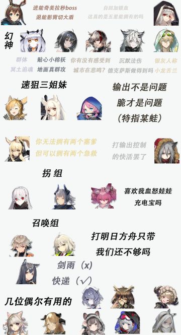 五星干员节奏榜？