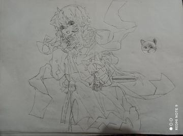 画了一只雪酱O(≧▽≦)O