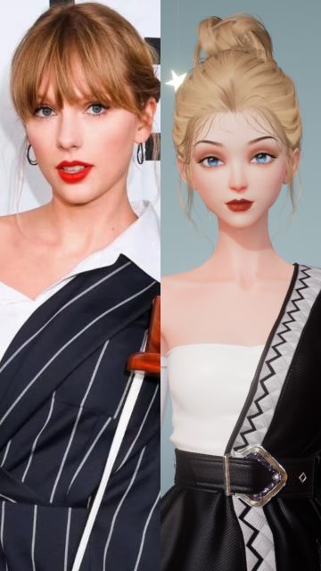 Taylor Swift 仿妆造