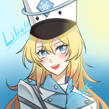 又画了一张doris！！