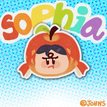 今天来画白雪🍎！