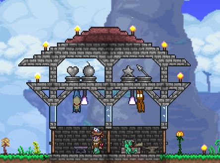 泰拉瑞亚小屋截图