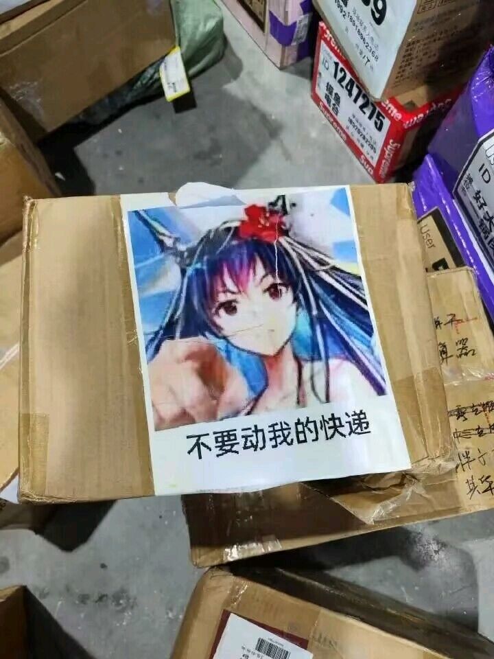 水陈很担心你的快递被别人拿走截图