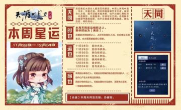 【客栈小星】这些少侠本周时运为满吉！