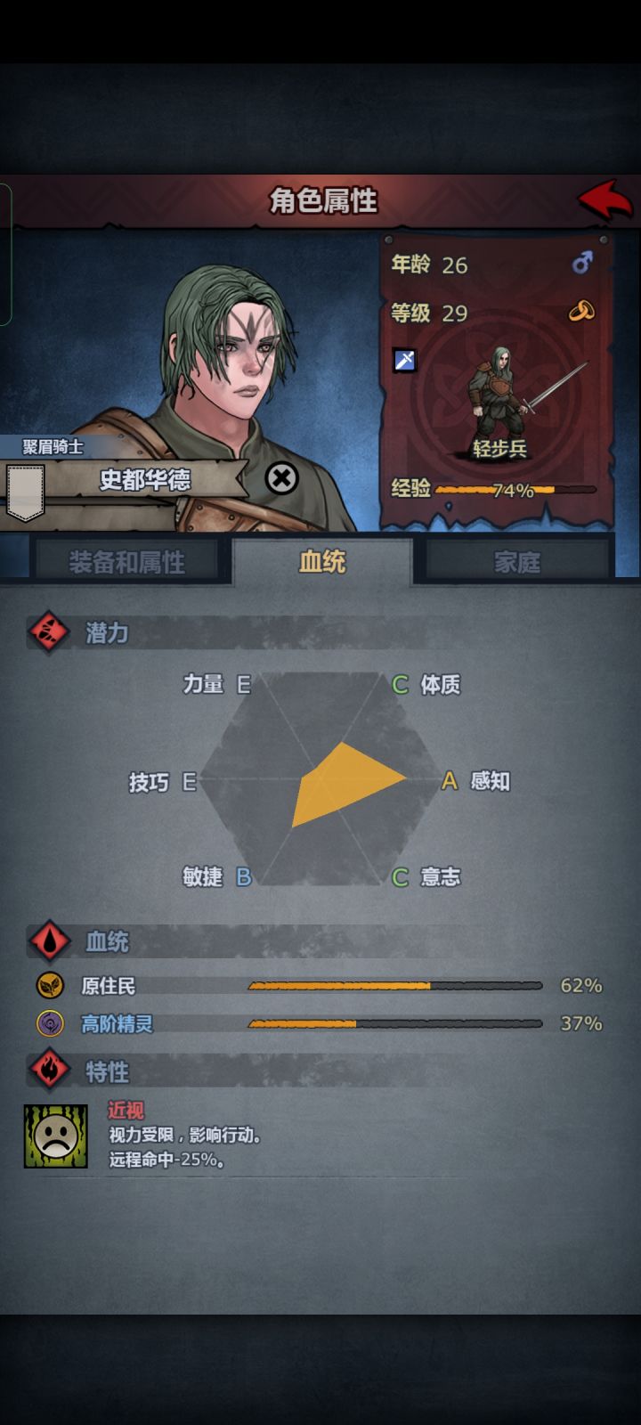 没想到还是个精灵血统截图