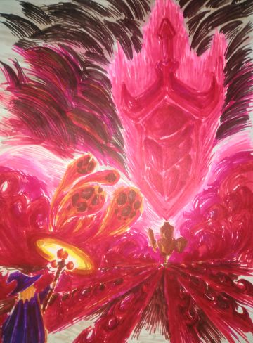 【同人画】旧时代的眼泪——魔剑法师