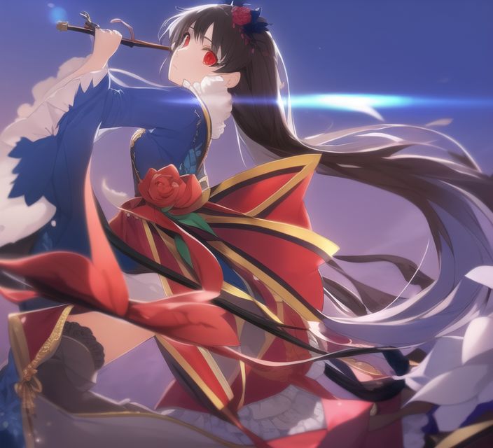 AI基于300立绘二次创作截图
