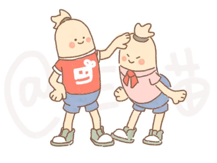 【双人动作征集活动】摸头截图