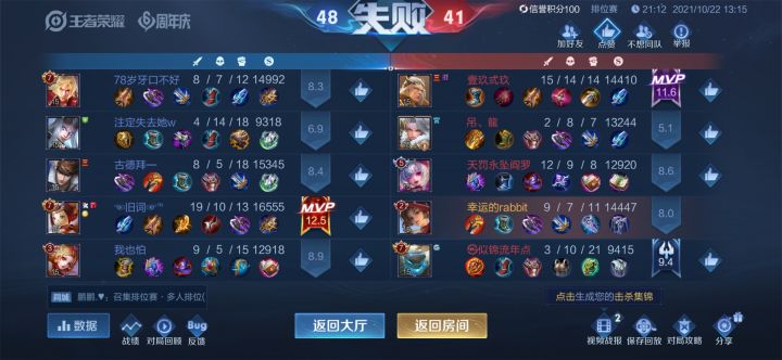 你们遇到什么样的队友截图