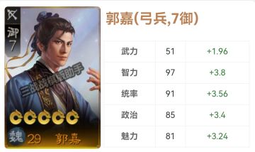 禅心听玉—武将详解-郭嘉篇