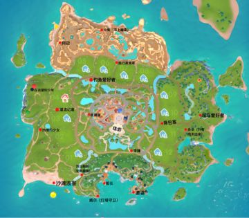 没在地图里标明的NPC位置