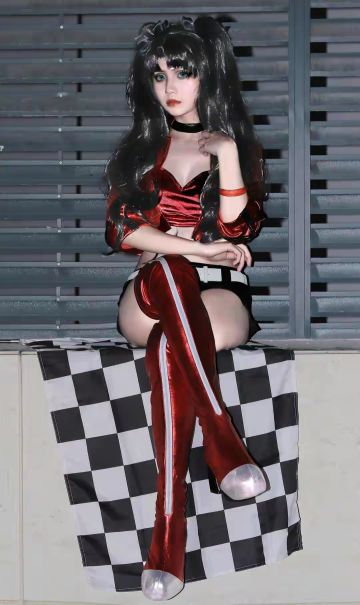 《Fatestay night》远坂凛cosplay