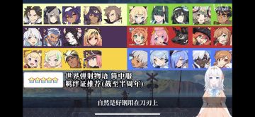 半周年内适合肝出羁绊枪的角色（转运）