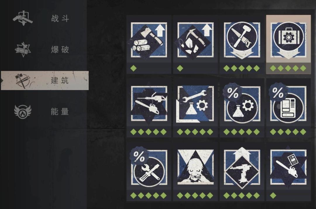 【幸存者联盟】建筑天赋1-4（维护精通）截图