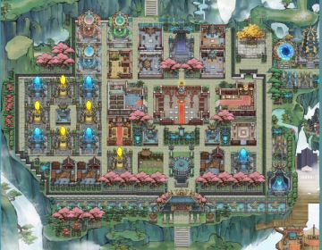 分享一下我的门派布局