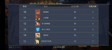 简单的竞技场攻略。