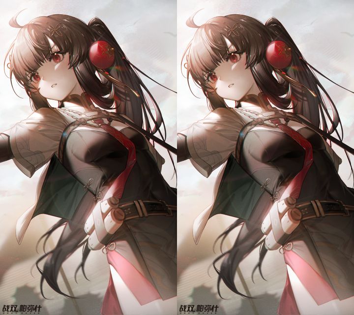 平行眼，裸眼立体截图