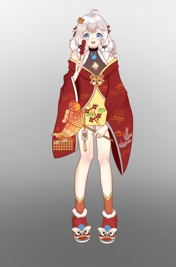 【第九棒】旗袍雪兔