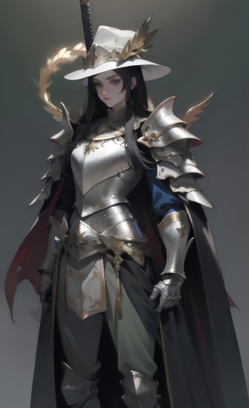 真正的战争之王！（AI绘画）