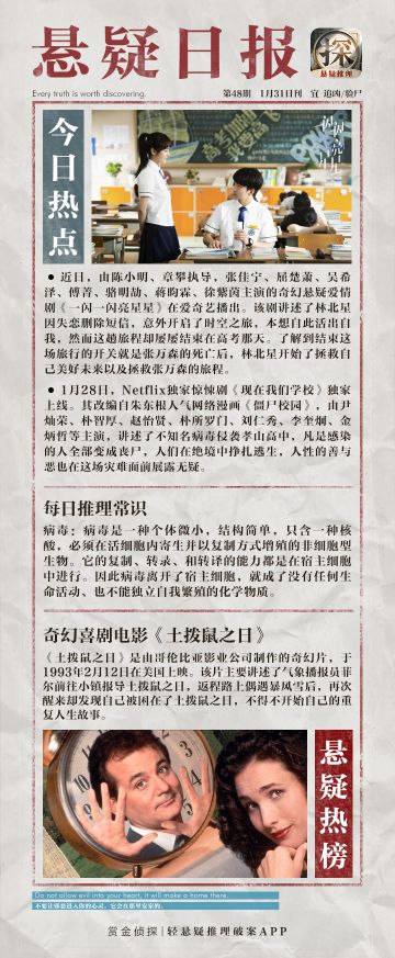 【悬疑日报】重回高三，能否改写人生？