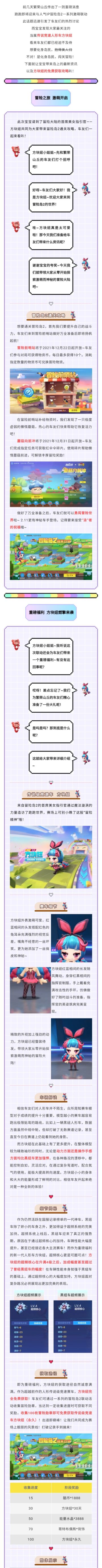 冒险岛2活动开启 方块妞深度揭秘