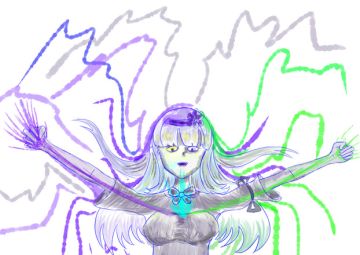 同人创作•Alternative History•灰烬战线世界线•陷入疯狂（非正常绘画）