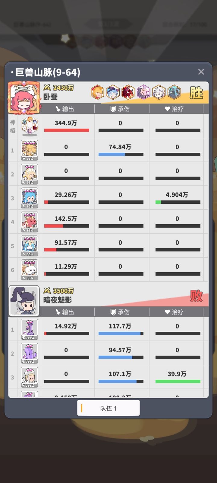 输出全靠神格截图