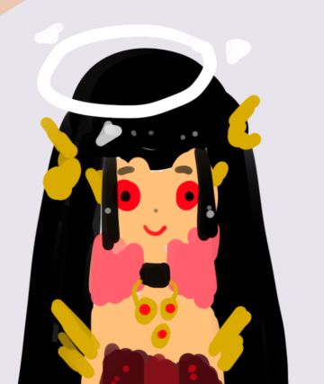 今天教大家用两步画一个露西亚