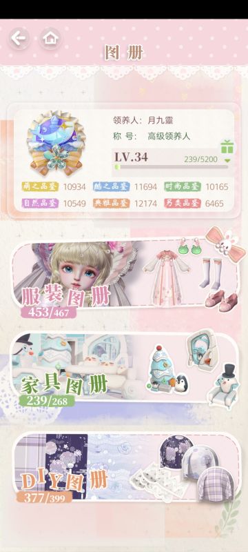 终于集齐所有六星衣服了，就等明天更新的新套装了。