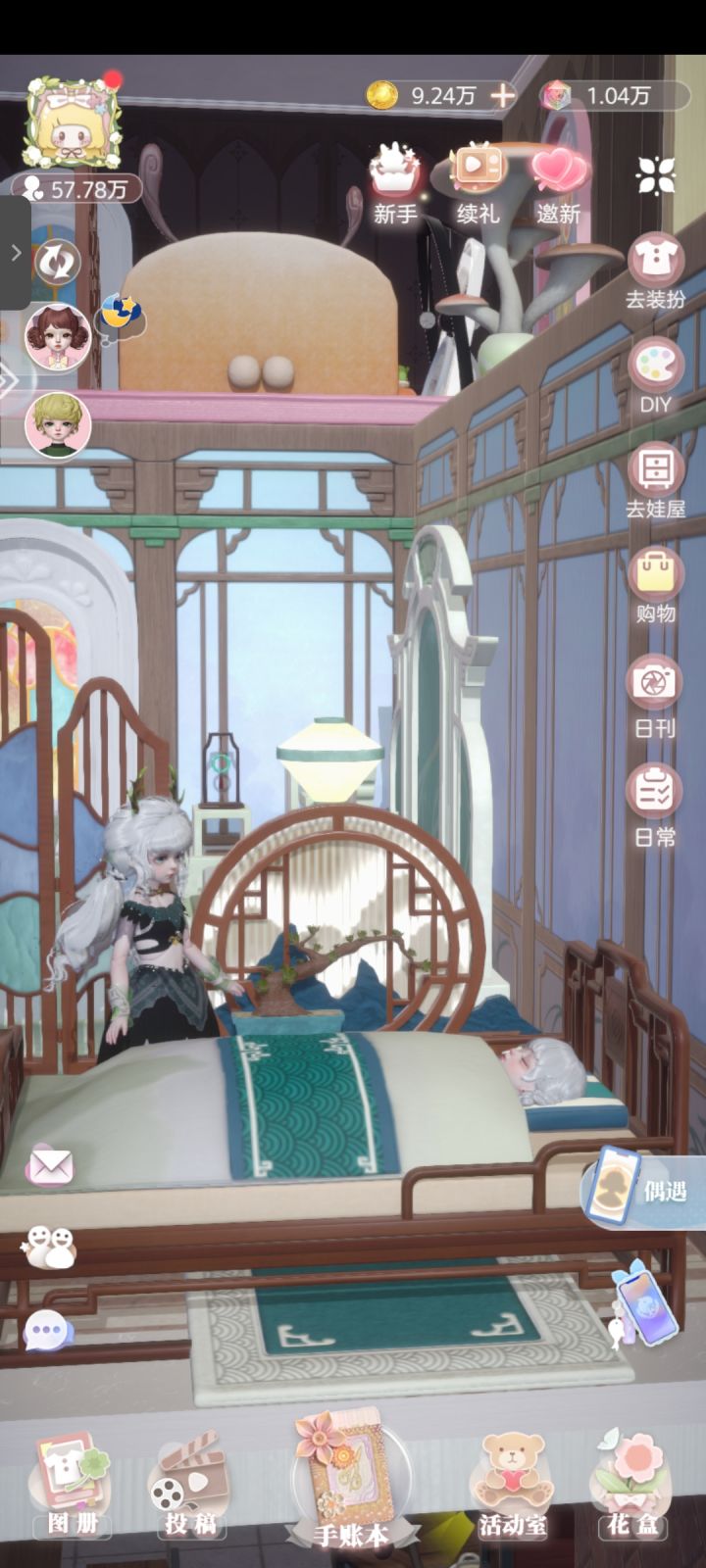 这孩子大半夜不睡觉在艾露达床旁干站着不动干啥呢😢截图