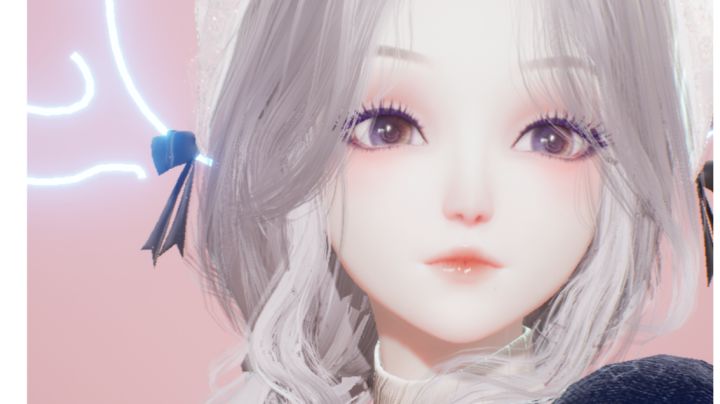没钱，给女儿穿免费的衣服拍两张免费的写真截图
