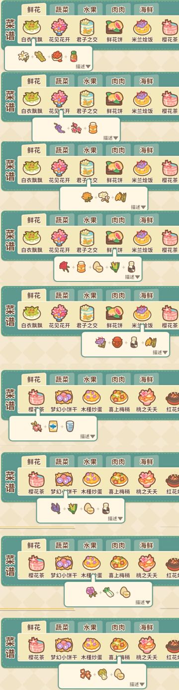 【攻略】【更新】【全】图文菜谱