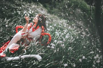 《王者荣耀》伽罗cosplay