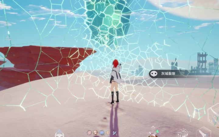 幻塔灰域提高可见度的技巧,横穿流沙的技巧,无耐力攀爬 #我在维拉大冒险#截图