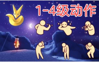 【小王子季】1-4级动作展示