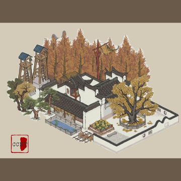 应天同乡会馆布局