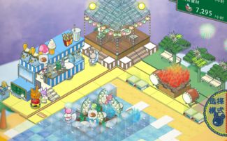 由小摊改造而成的沙滩餐车，看起来运作的还不错兔