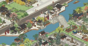 扬州府布局-城外溪山公园