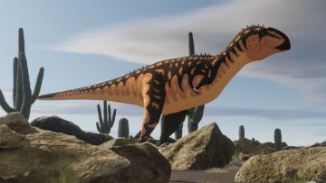 【侏罗纪岛】肯尼亚泰坦猎龙渲染预览