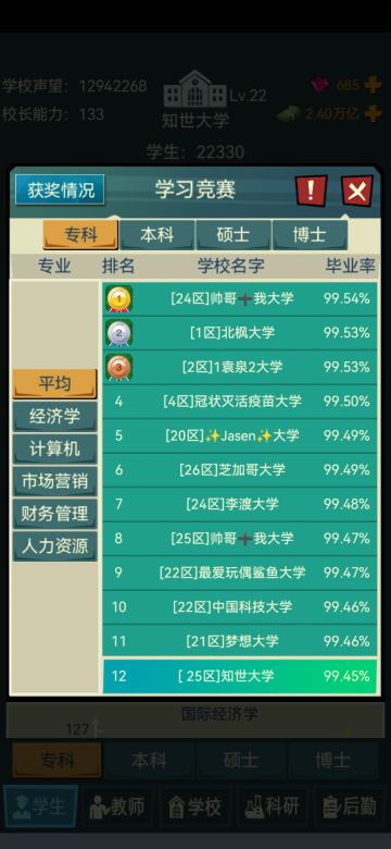 强肝三天后（毕业率）