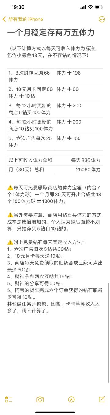 🫶如何一个月稳定存入两万五体力