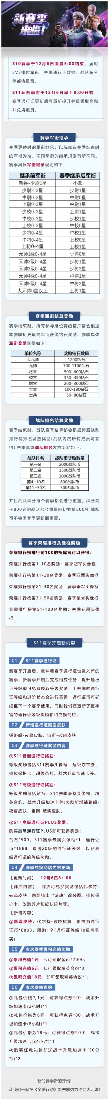 S11赛季新开启，新的旅程新的好礼！