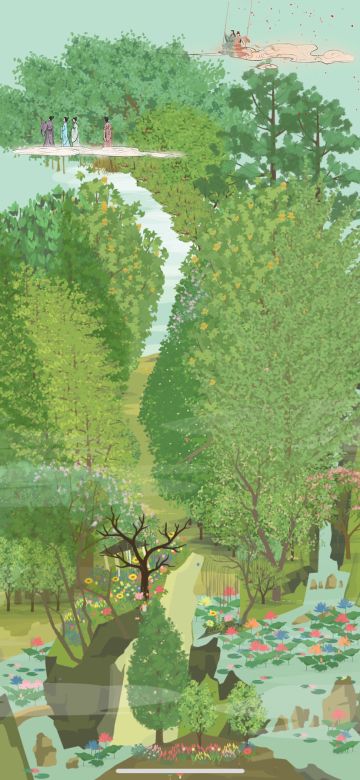 多云天，天上有仙子吗？