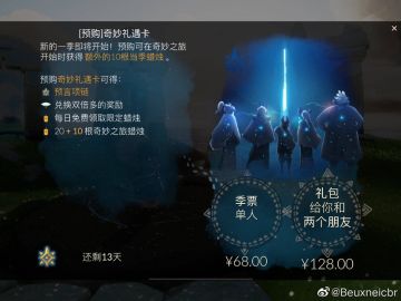 关于预购卡的科普