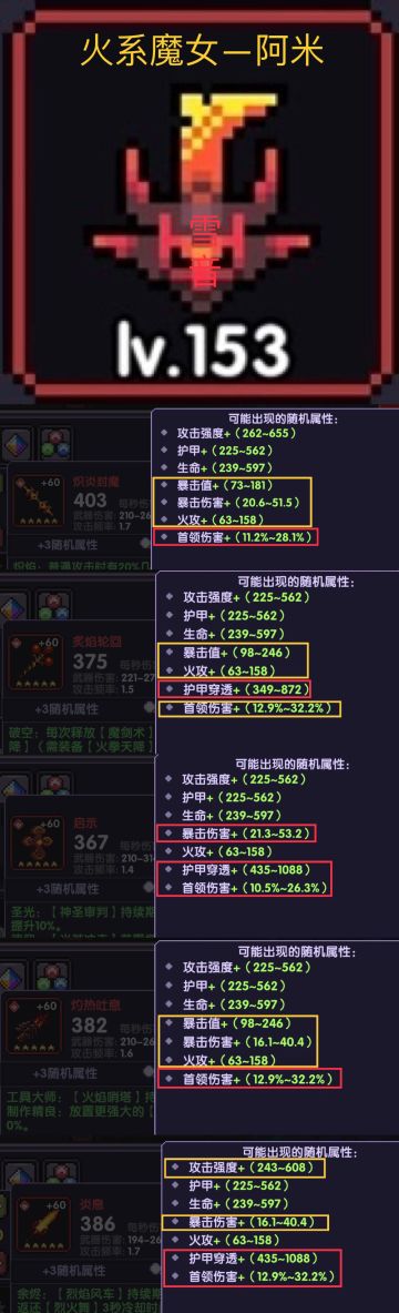 5.28新版本已更新【针对萌新的魔女和武器科普及选择】