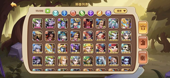 救救孩子 以前玩后来不玩 英雄全分解了 现在重新玩截图