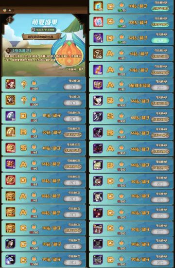 【攻略君】夏末余韵 氪金&兑换指北