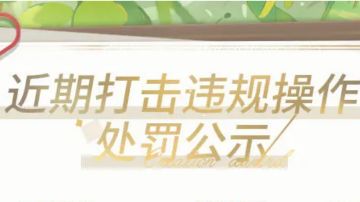 《新庄园时代》外挂&违规操作打击公告